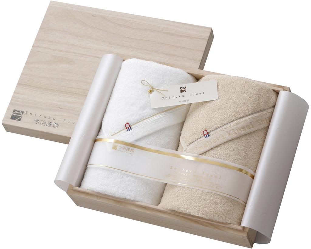 Imabari Kinsei Shibuku Towel Set, Cotton, SH2470