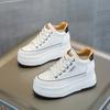 Summer Winter Spring Women's Sneaker Thick Sole Increase 9cm Luxury Women's Shoes Height Versatile Board Shoes Tenis De Mujer