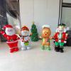 Gingerbread Man 3D Santa Claus Balloons Extra Large Xmas Tree Balloons  Easter Gift