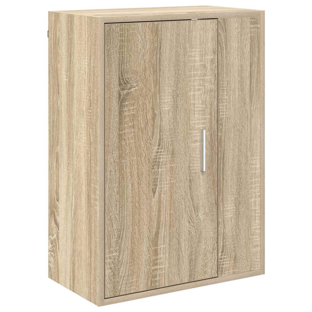 Wall Mounted TV Cabinet Set 4 pcs Sonoma Oak Engineered Wood