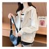 Navava Casual Basic Solid Long Sleeve Hoodie Zip Up Nc138