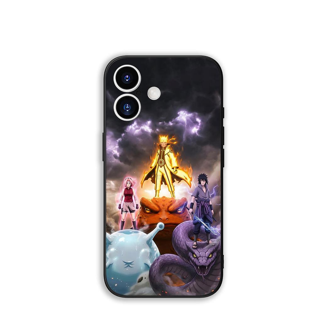 Phone Cover Sasuke Narutos Kakashi Haruno Sakura for Apple iPhone 17 16 11 Pro XS Max XR 6 7 8 Plus + 16E SE 2020 Air 5 8+ Case