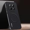 Для Xiaomi Poco M8 Чехол Роскошный Автомобильный Магнитный Держатель Чехол для Телефона Для Redmi Note 15 5G ТПУ Силикон Ударопрочный Защитный Задний Чехол