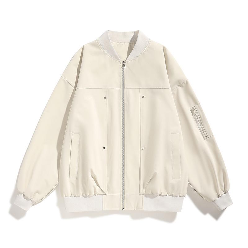 Куртка-бомбер мужская новая весенне-осенняя американская бейсбольная куртка мужская повседневная одежда