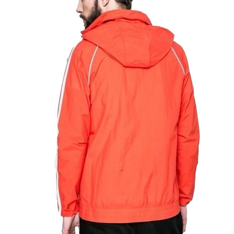 adidas Оригинальная спортивная куртка с логотипом трилистника, мужская верхняя одежда, красная CW1310