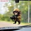 New Cute Monkey Photographer Acrylic Keychain Multifunctional 2D Charm Car Rearview Mirror and Backpack Decoration