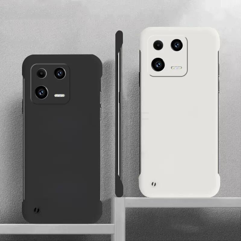 Безрамочный тонкий кожаный жесткий чехол из поликарбоната для Xiaomi 13 Pro Lite Xiaomi13 Pro Ultra 12X 12 Pro 12Pro противоударный чехол Fundas Coque