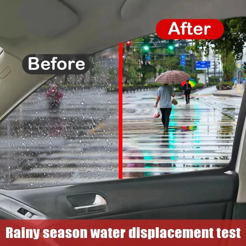 Автомобильное стекло водонепроницаемое, водонепроницаемое нанопокрытие, средство для удаления масляной пленки с автомобильного стекла