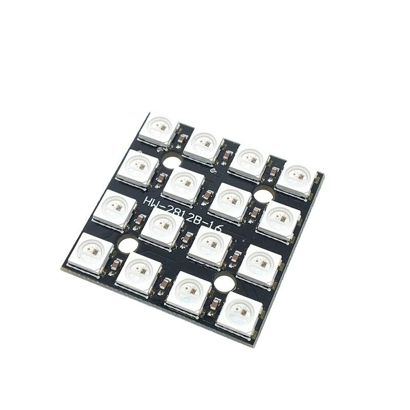 WS2812B 4*4 16-битный полноцветный 5050 RGB светодиодный светильник панели для Arduino