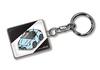 MKJP Custom Keychain Nissan Fairlady Z Roadster Z34 Base: Черный цвет автомобиля: Светло-синий