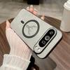 Роскошный кожаный чехол Magsafe для Google Pixel 9A 10 9 Pro XL 8 7 Pro 8A 7A, магнитный, для беспроводной зарядки, защитный от ударов