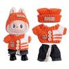 For Labubu Doll Clothing Cute Sweater Set 17cm Clothing Shoes Doll DIY Accessories Training Sitting Party Games Toys Gifts