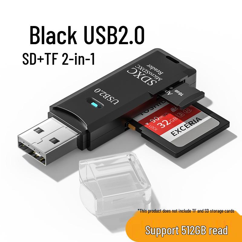Высокоскоростной кард-ридер USB 3.0 и Type-C: Совместимость с TF/SD для телефонов, камер и компьютеров