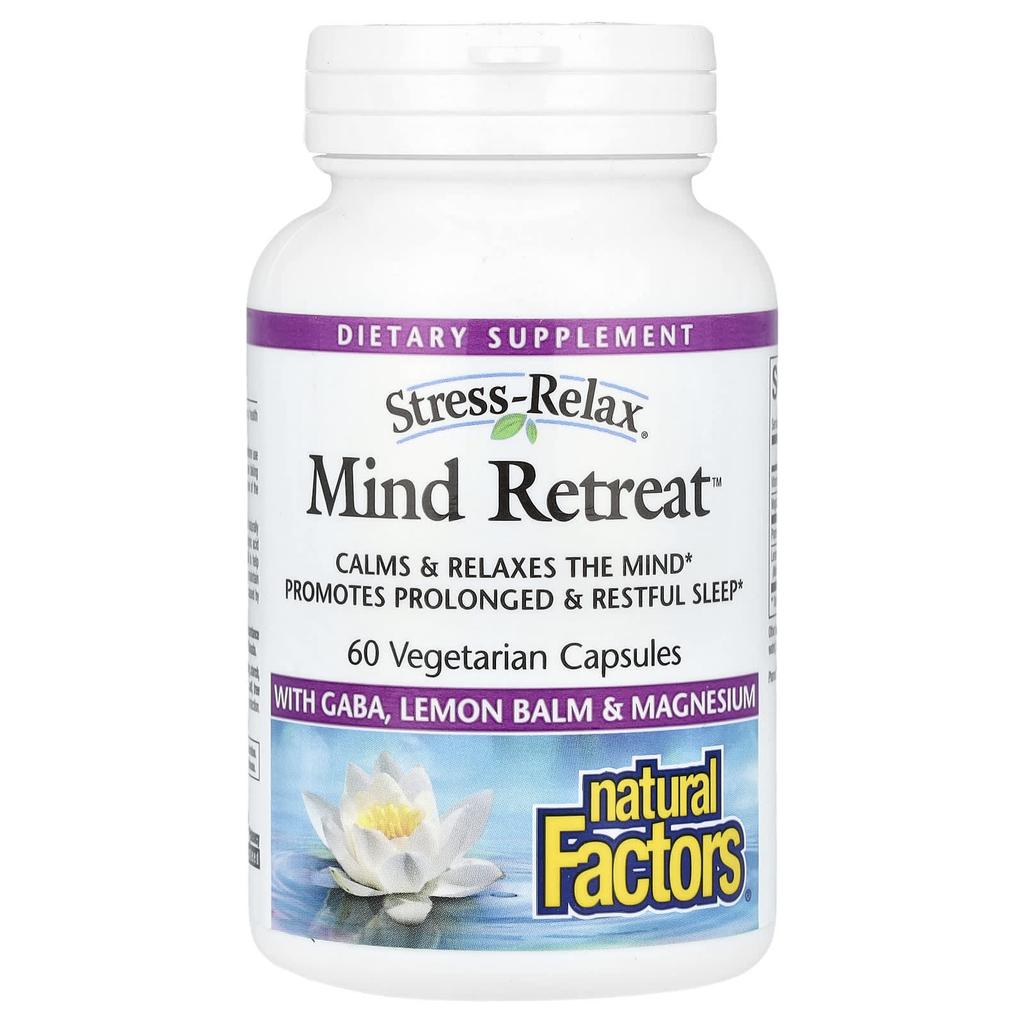 Stress-Relax, Mind Retreat, 60 Veggie Capsules