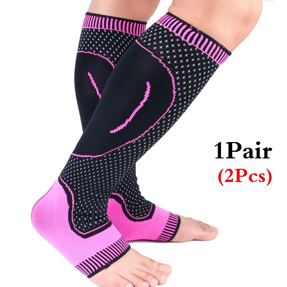 1 пара компрессионных носков для голени, лодыжки, пятки, подошвенной фасции