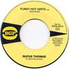 7-дюймовая пластинка RUFUS THOMAS - Funky Hot Grits / Give Me The Green BGPS008 BGP 1973 UK Соул/Фанк