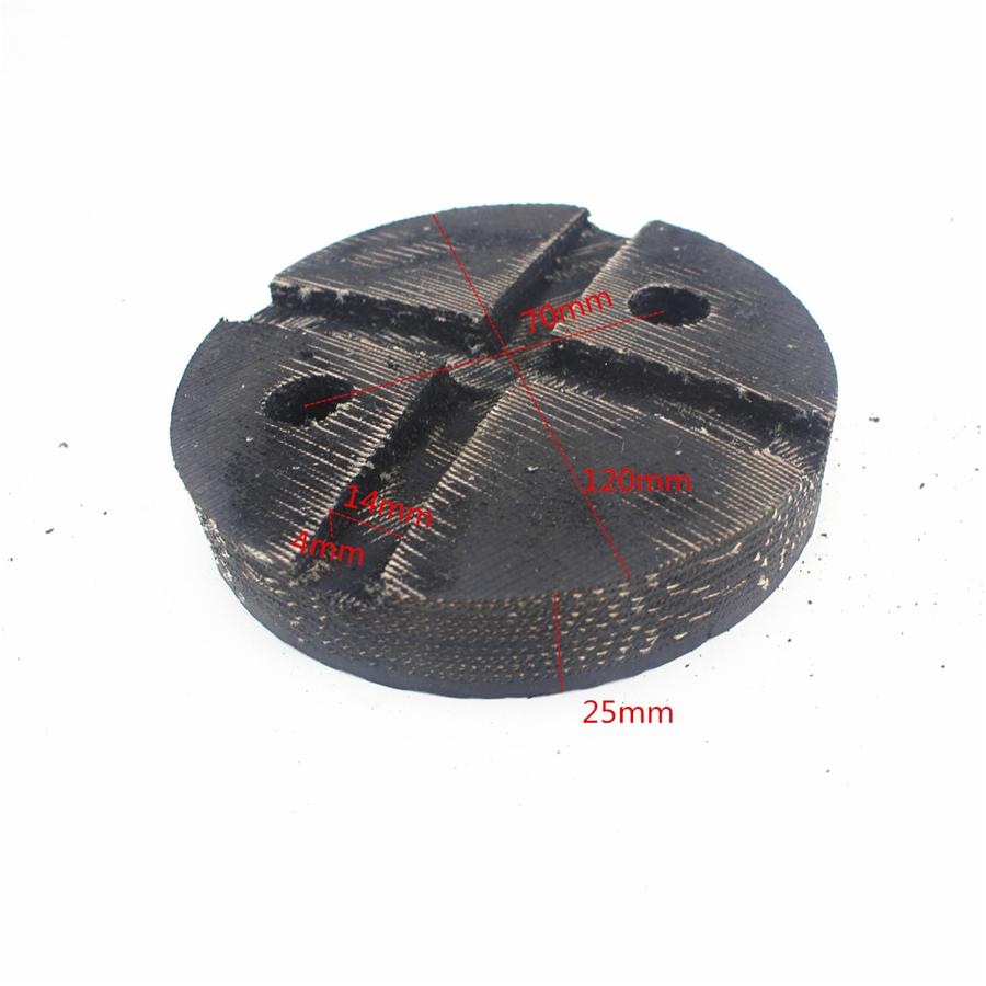 4Pcs Universal Round 120mm Ox Tendon Rubber Arm Pads Lift Pad Rubber Arm Pad Fit