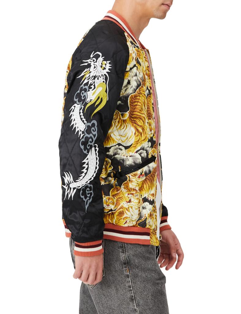 Куртка СУВЕНИРНАЯ КУРТКА ИЗ ВИСКОЗА [Хьюстон] (Хякутора) Мужской