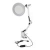 5X Magnifying Glass Clip On LED Tattoo Desk Lamp USB Beauty Nail Art Lamp (White)