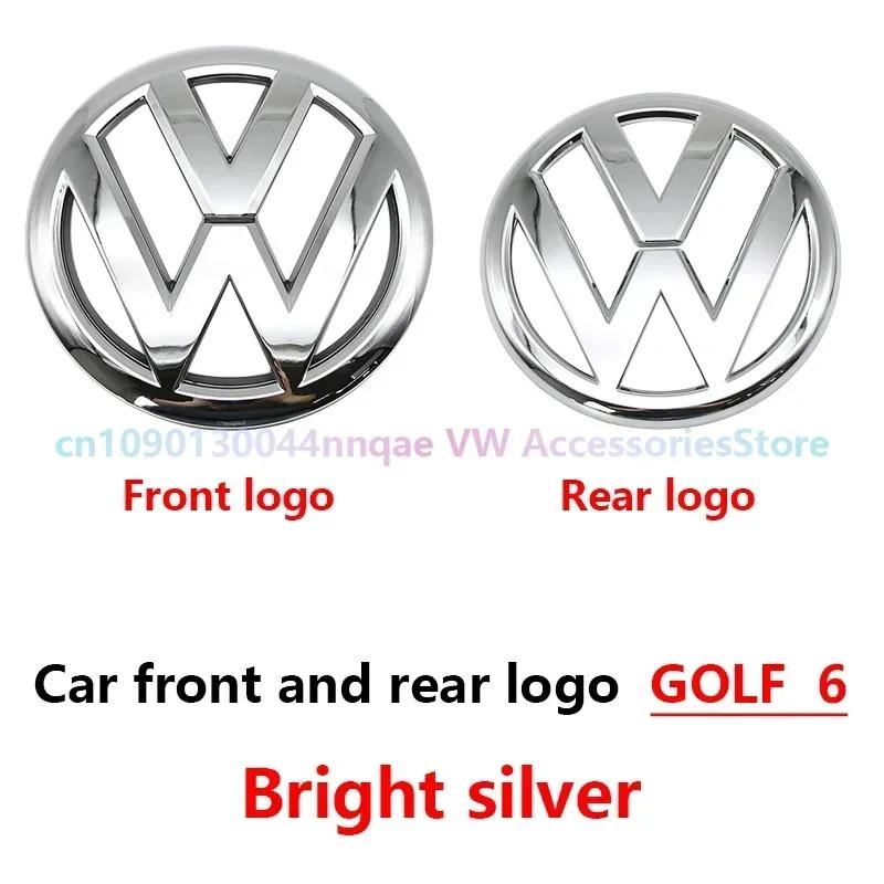 For VW 2025 Hot 1/2 PCS Volkswagen Car Front Grille Badge Car Front Badge Trunk Badge Decoration for Volkswagen Accessories Golf