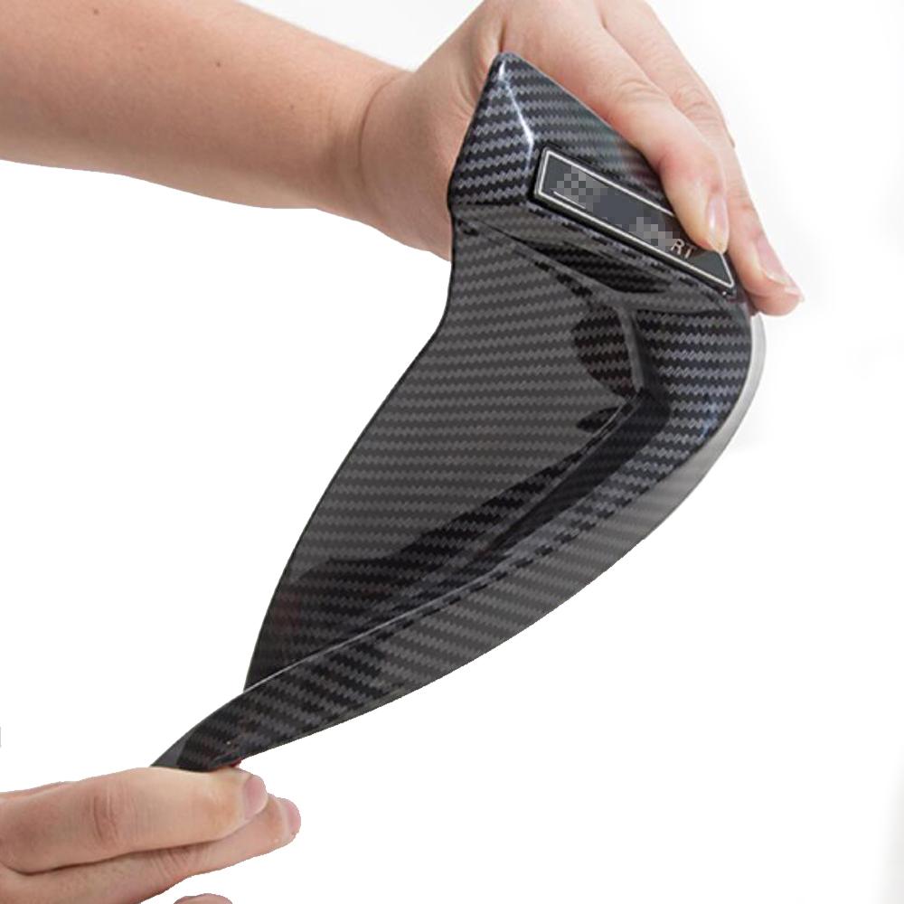 Наклейка на боковую крышку воздуховода автомобиля для крыла, универсальная для BMW E39 E46 E60 E90 X1 X3 X5 F30, мягкая наклейка из углеродного волокна ABS