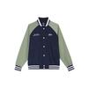 Comfortable Casual Color Block Letter Print Long Sleeve Jacket Men Jackets Midnight-Blue 152438607-2