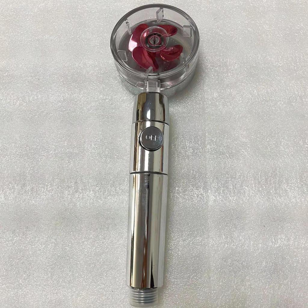 Ванная турбина напорный душ головка комплект для небольшой талии Booster