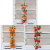 Fruit And Vegetable Decorative String Set For Restaurant Wall Decor With Colorful Artificial Veggies And Fruits