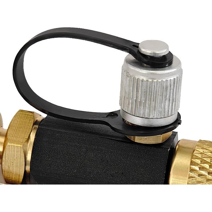 1/4" MegaFlow Vacuum-Rated Valve Core Removal Tool- HVAC AC Refrigeration Valve Stem Remover, Designed for High Pressure Refrigerants-R-410A Vacuum
