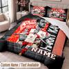 Harry Kane Printed Bedding Set Custom Name Text 1 Duvet Cover 2 Pillowcases For Bedroom
