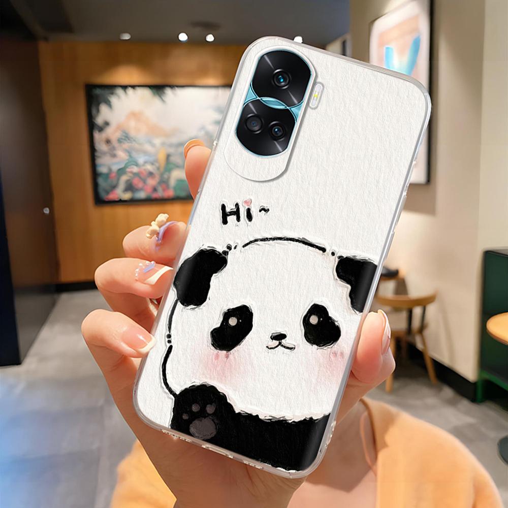 Мягкий силиконовый чехол для телефона Huawei Honor 90 lite, высококачественный силиконовый чехол Funda Honor90 lite, полноразмерная защита, задние крышки из ТПУ