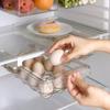 Ящик для яиц, фруктов, овощей, продуктов, ящик для хранения, выдвижной лоток, чехол для холодильника, разделительный держатель, подвесная полка, кухонные органайзеры