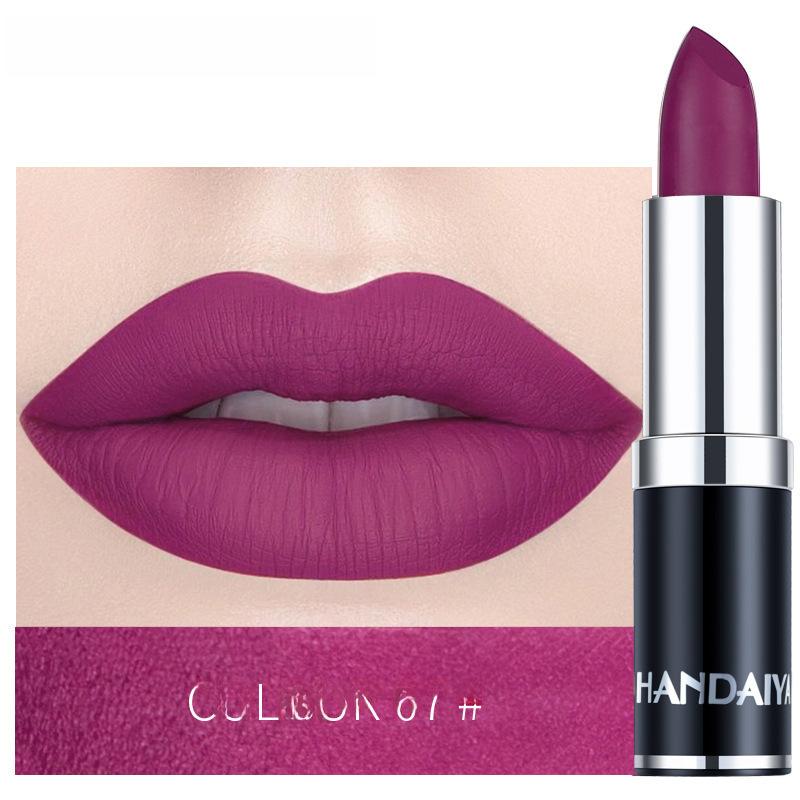 Бархатная матовая губная помада Стойкая мягкая увлажняющая формула Невыцветающий насыщенный цвет Уход за губами