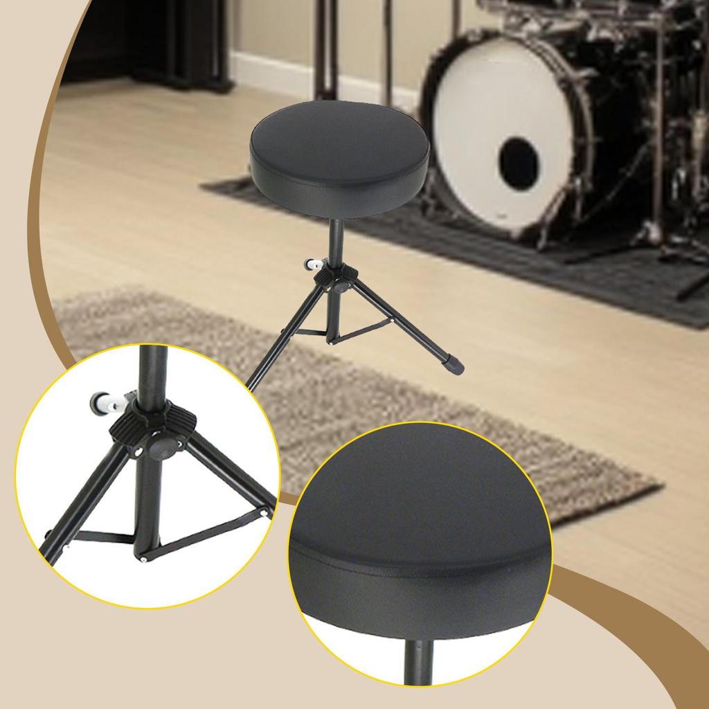 Барабанный стул Удобное мягкое сиденье для барабана для выступления Шоу Концерт