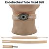 1 шт. Фиксатор ремень для трахеостомы Держатель фиксирующий ремень Натуральный поддержка шеи Эндотрахеальная трубка Медицинский трахеостомический катетер