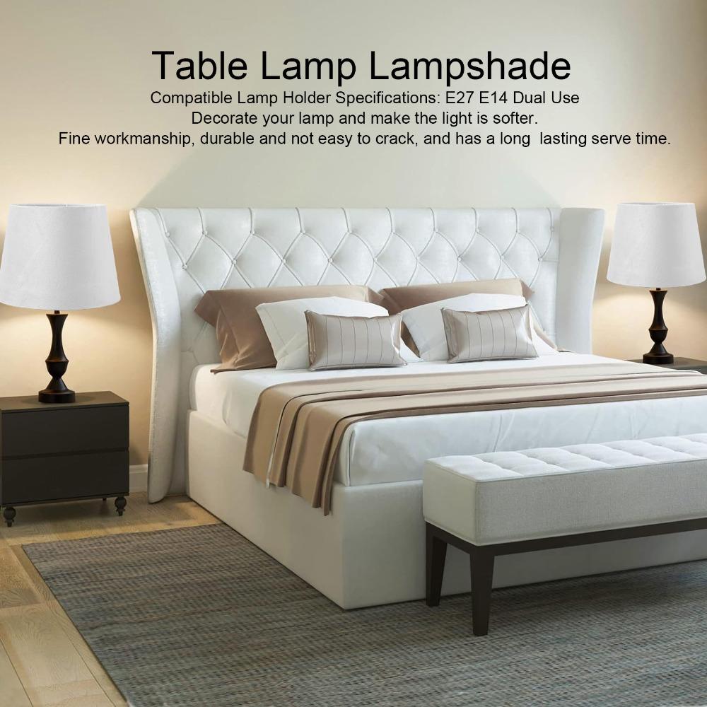 6.3 inch Height Lampshade Fabric Chandelier Lamp Shades Modern Lamp Cover Wall Lamp