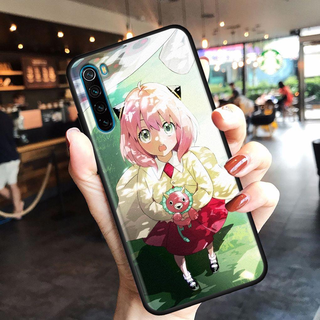 Чехол для телефона Spy X Family для Xiaomi Redmi 9 9C NFC 9T 10 10C 6 7 8 A K40 K50 Pro Plus с мягким чехлом и милой девушкой Anya Forger Anime