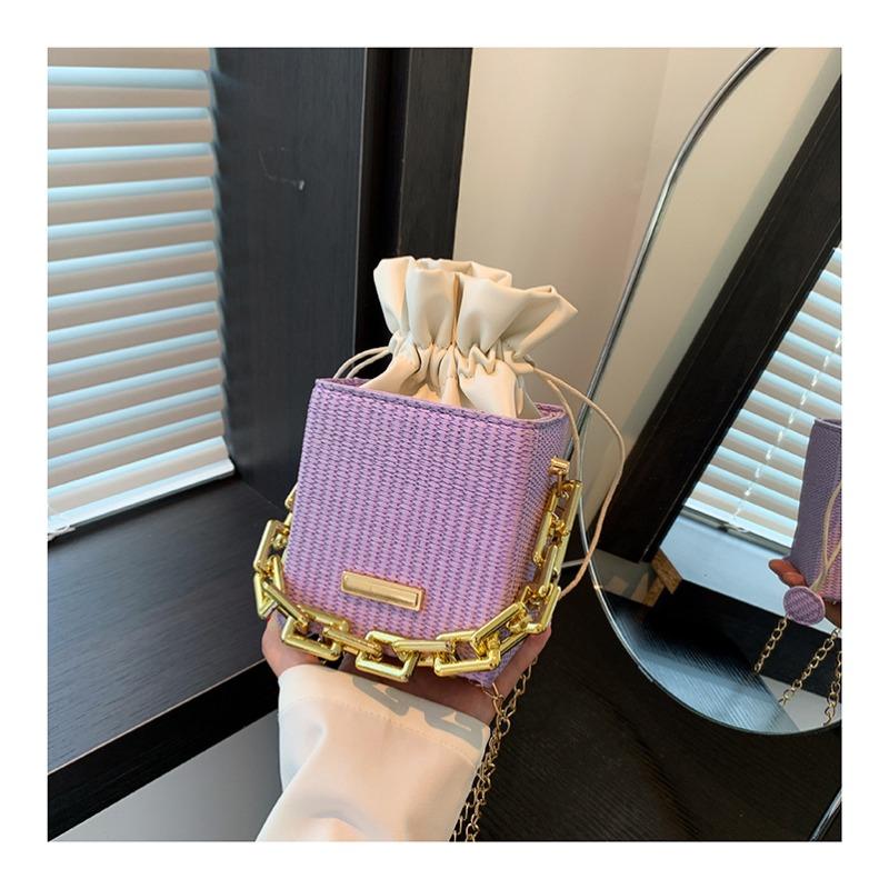 Модная Сумка на Цепочке через Плечо, Маленькая Квадратная Сумка Crossbody, Женская Сумка