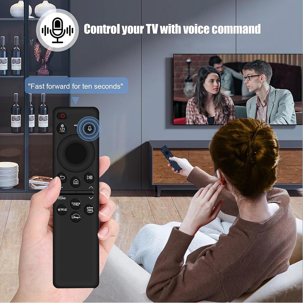 BN59-01432A Solar Voice Remote Control For Samsung Neo QLED 8K HDR Smart TVs