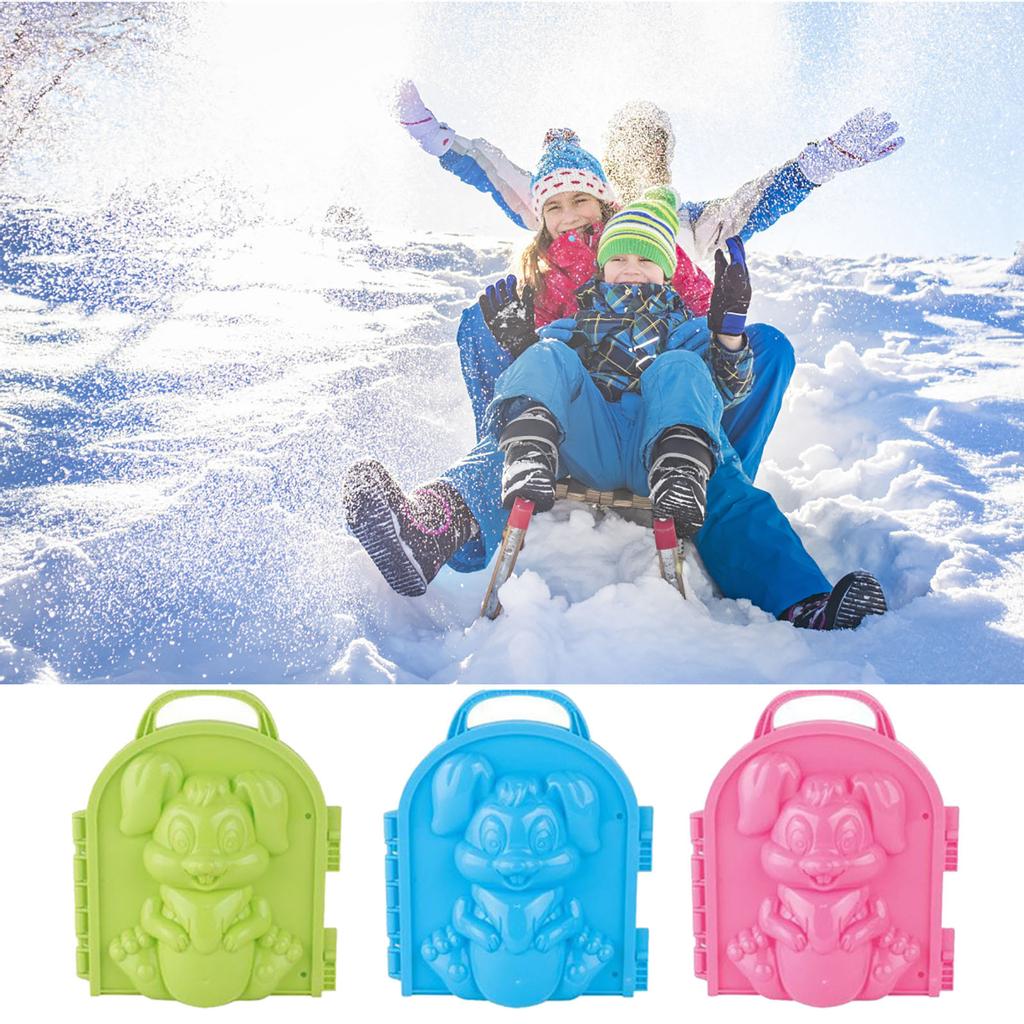 Мультфильм-кролик, создатель снежков, инструмент, игрушка, детская игрушка для зимних видов спорта на открытом воздухе