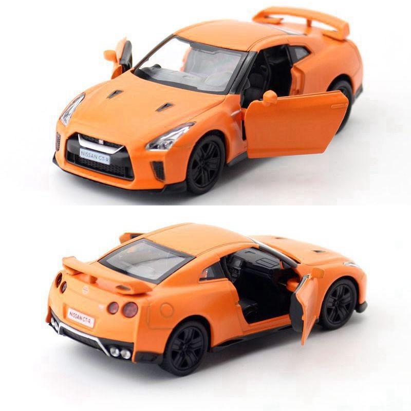 Alloy Gtr Simulation Sports Car Model Kid Toy For Collection And Display