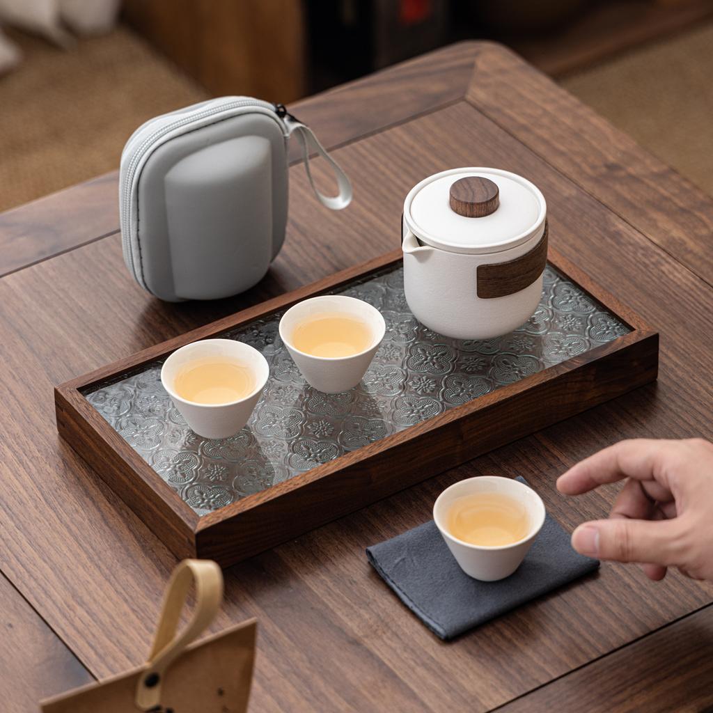 Outdoor portable travel tea set Kuaike cup business merchandise souvenir