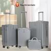 Durable 3-Piece Trolley Suitcase Set: 20", 24", 28" Anti-Fall, Perfect for Travel