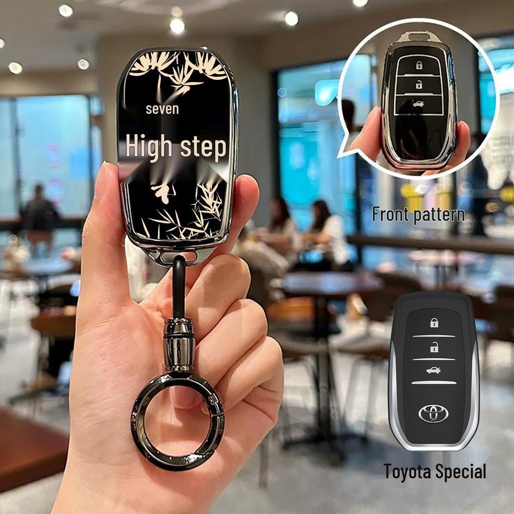 Чехол для ключа автомобиля Toyota для Camry, Corolla, RAV4, Levin, Avalon, Wildlander, Highlander.