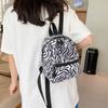 Mini Shoulder Bag for Women Popular Nylon Bag Animal Print Small Feminine Shoulder Bag