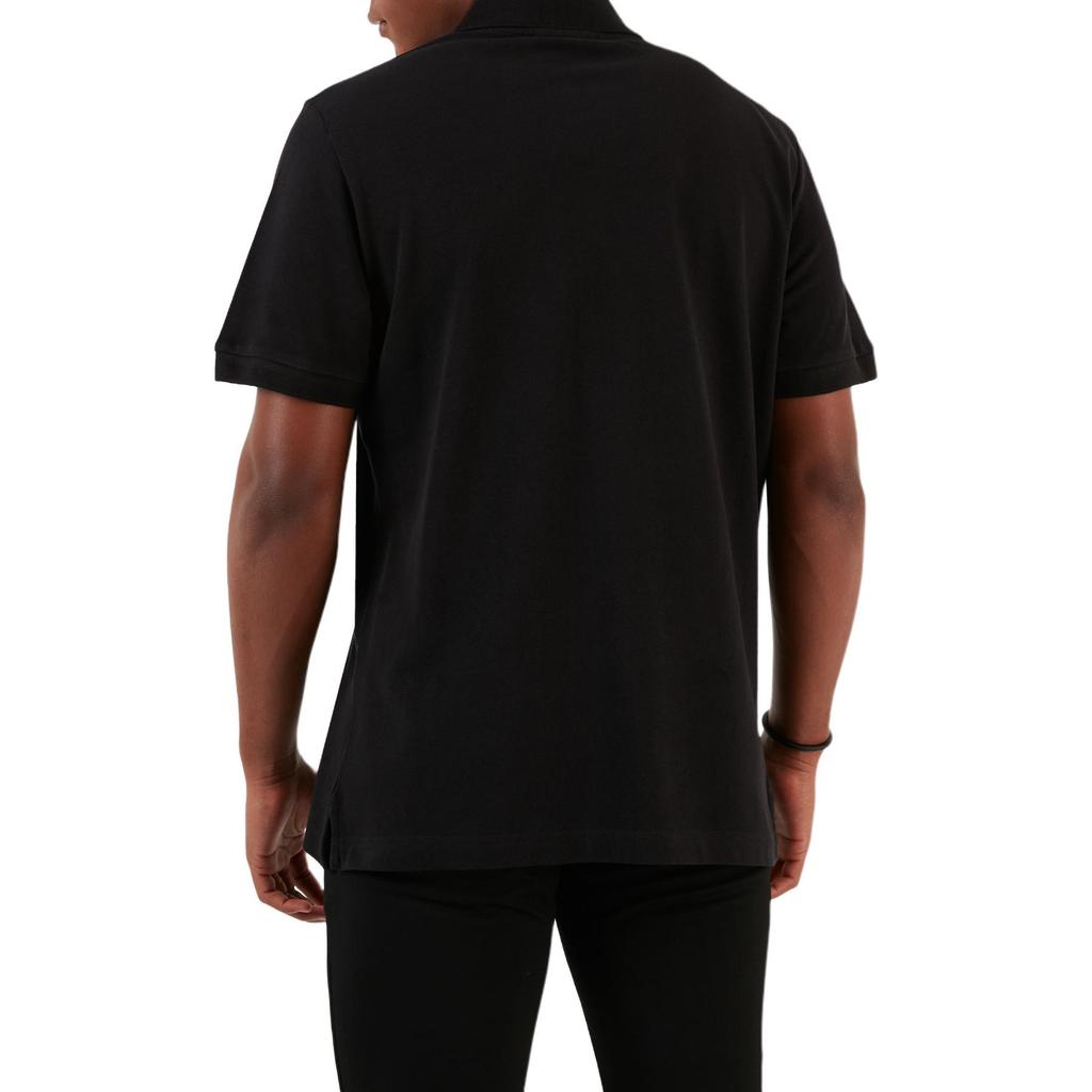 VERSACE JEANS COUTURE SS23 Polo Shirt Men's Black 74GAGT10-CJ01T-G89