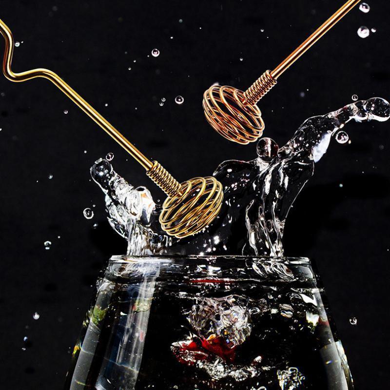 Креативный барный бармен, артефакт, стержень для перемешивания из нержавеющей стали, длинная ручка, мешалка для чая с молоком, кофе, коктейля, меда