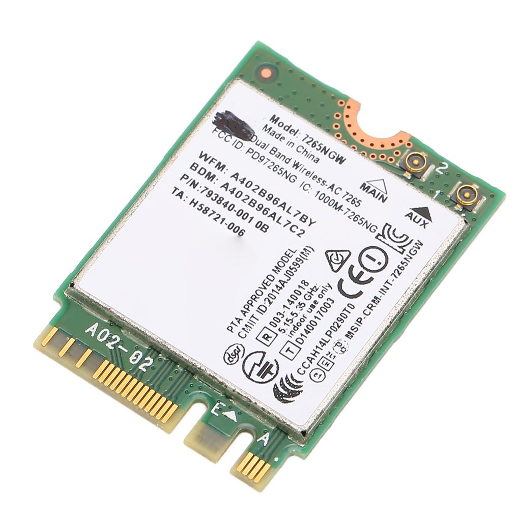 Laptop Wifi Card 1200Mbps High Speed 2.4G 5G Dual Band Bluetooth 4.2 AC NGFF Network Card Wireless Module