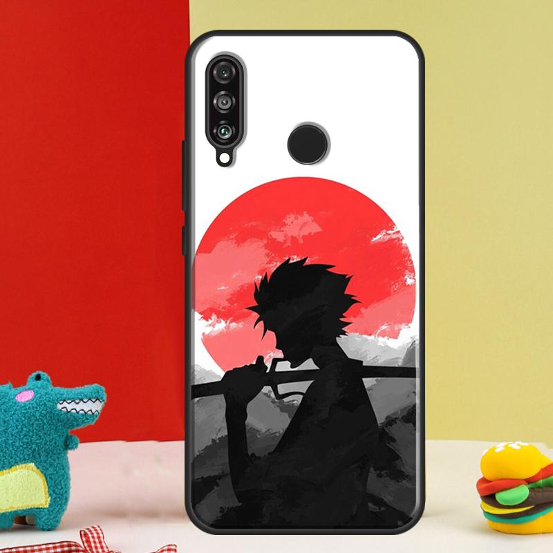 Японский стиль Самурайское искусство Для Huawei Nova Y91 Y90 Y60 Y70 Y72 Y61 9 10 SE 12i 12s 11i 5T P60 Pro P20 P30 P40 Lite Чехол