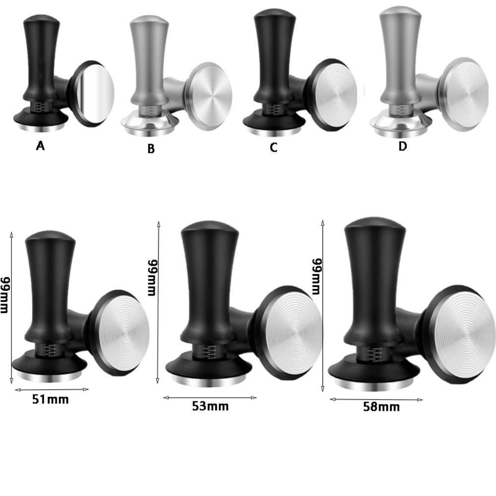 Молоток для кофейного порошка с регулируемой глубиной 51/53/58 мм, распределитель кофе, инструмент для выравнивания эспрессо